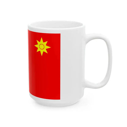 Flag of the Emirate of Hail 1835 - 1920 (Saudi Arabia) White Coffee Mug - Go Mug Yourself