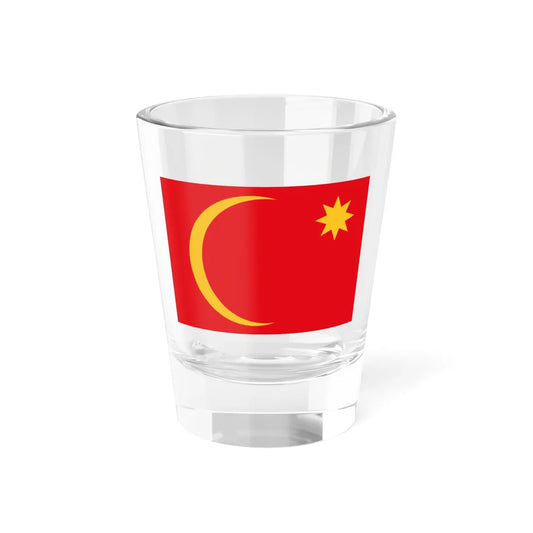 Flag of the Emirate of Hail (Saudi Arabia) Shot Glass 1.5oz 1.5oz - Go Mug Yourself
