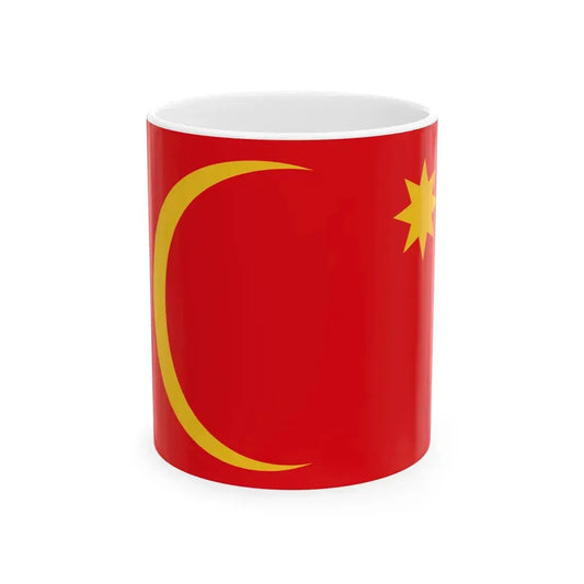 Flag of the Emirate of Hail (Saudi Arabia) White Coffee Mug 11oz - Go Mug Yourself