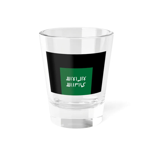 Flag of the Emirate of the Al-Murrah Tribe 1901-1917 (Saudi Arabia) Shot Glass 1.5oz 1.5oz - Go Mug Yourself