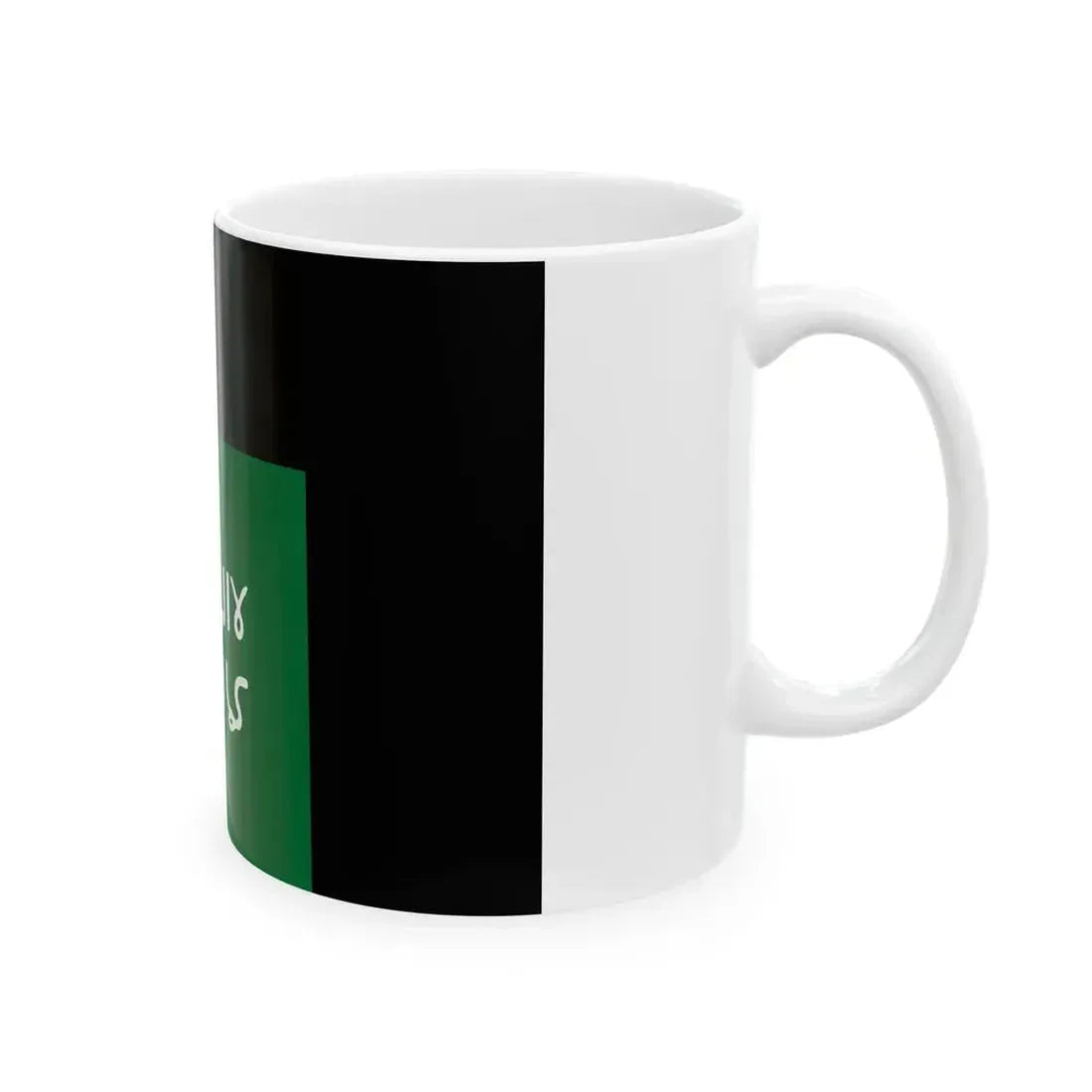 Flag of the Emirate of the Al-Murrah Tribe 1901-1917 (Saudi Arabia) White Coffee Mug - Go Mug Yourself