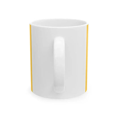 Flag of the Emperor of Manchukuo (China) White Coffee Mug - Go Mug Yourself