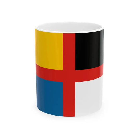 Flag of the Empire of China 1916 (China) White Coffee Mug 11oz - Go Mug Yourself