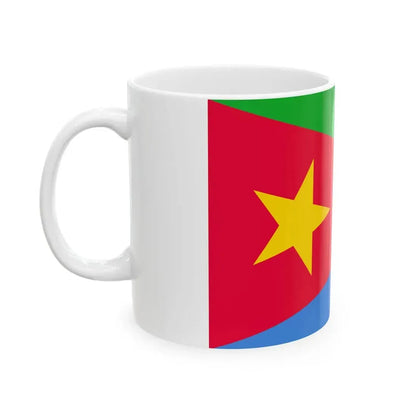 Flag of the EPLF (Eritrea) White Coffee Mug - Go Mug Yourself