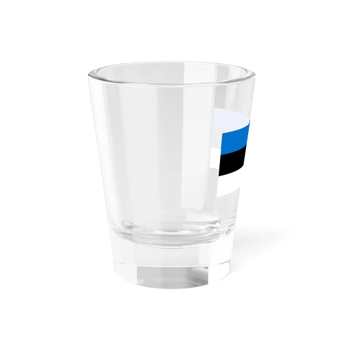 Flag of the Estonian Students Society (Estonia) Shot Glass 1.5oz - Go Mug Yourself