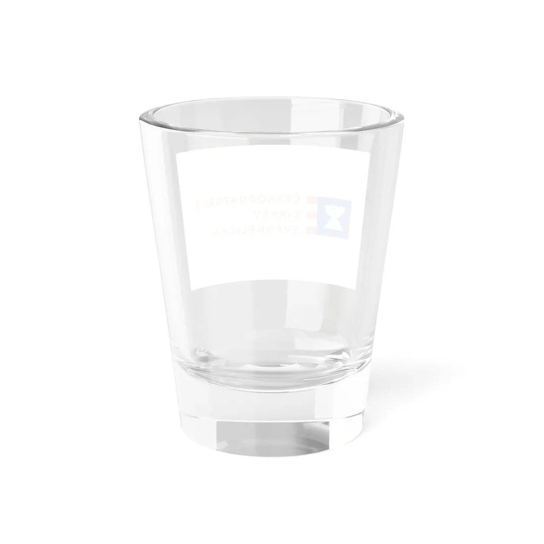 Flag of the Evangelical Church of Czech Brethren (Czech Republic) Shot Glass 1.5oz - Go Mug Yourself