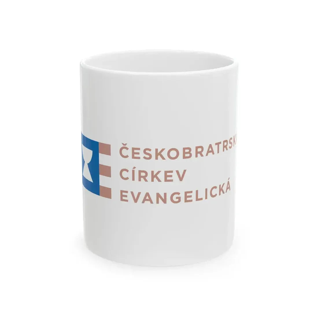 Flag of the Evangelical Church of Czech Brethren (Czech Republic) White Coffee Mug 11oz - Go Mug Yourself
