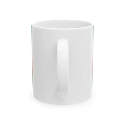 Flag of the Ewe people (Ghana) White Coffee Mug - Go Mug Yourself