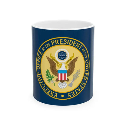 Flag of the Executive Office of the President of the United States (United States) White Coffee Mug 11oz - Go Mug Yourself