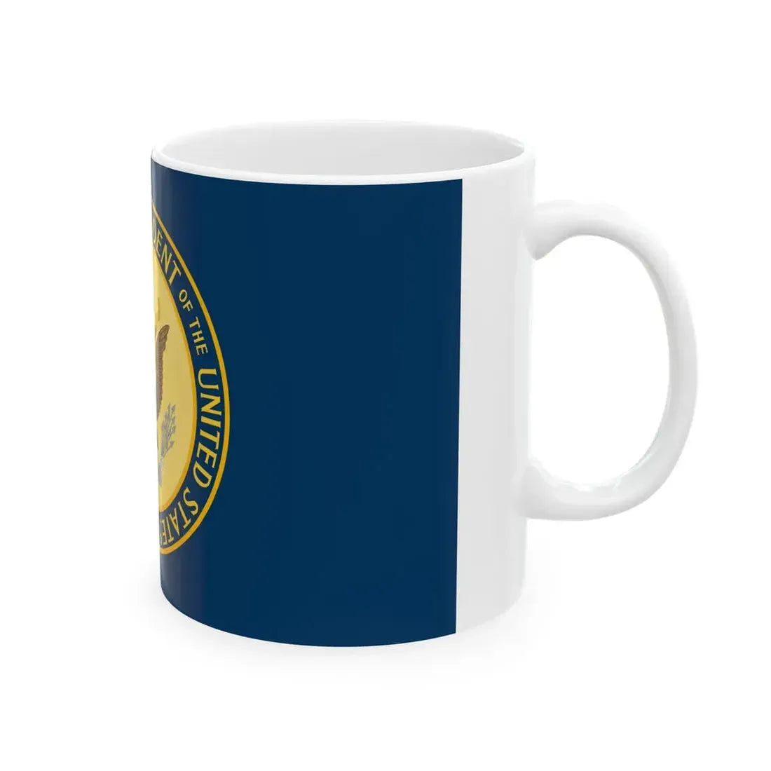 Flag of the Executive Office of the President of the United States (United States) White Coffee Mug - Go Mug Yourself