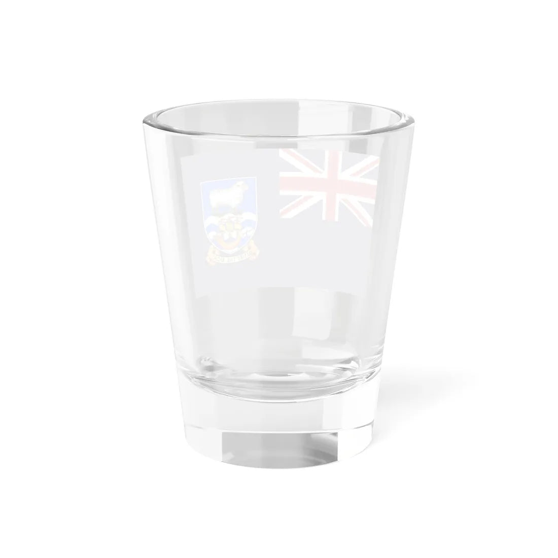 Flag of the Falkland Islands 3-2 (United Kingdom) Shot Glass 1.5oz - Go Mug Yourself