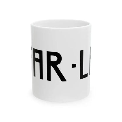 Flag of the FAR-LP (Mexico) White Coffee Mug 11oz - Go Mug Yourself