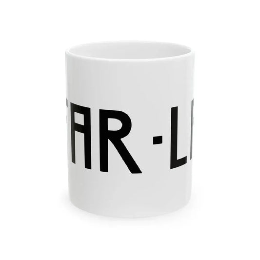 Flag of the FAR-LP (Mexico) White Coffee Mug 11oz - Go Mug Yourself