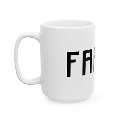 Flag of the FAR-LP (Mexico) White Coffee Mug - Go Mug Yourself