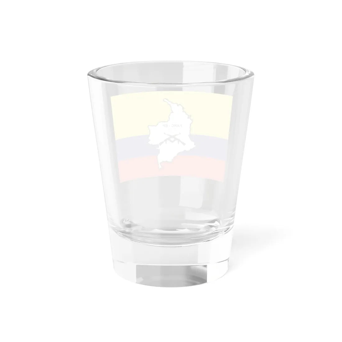 Flag of the FARC-EP (Colombia) Shot Glass 1.5oz - Go Mug Yourself
