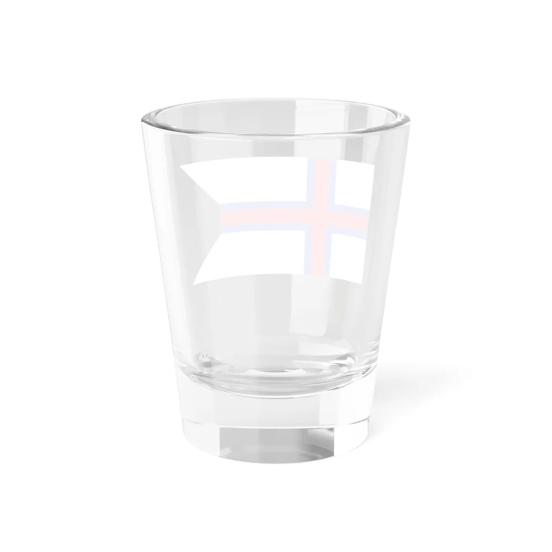 Flag of the Faroe Islands tail Shot Glass 1.5oz - Go Mug Yourself