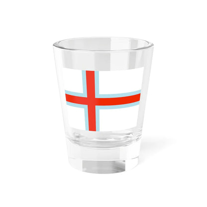 Flag of the Faroe Islands WFB 2000 Shot Glass 1.5oz 1.5oz - Go Mug Yourself