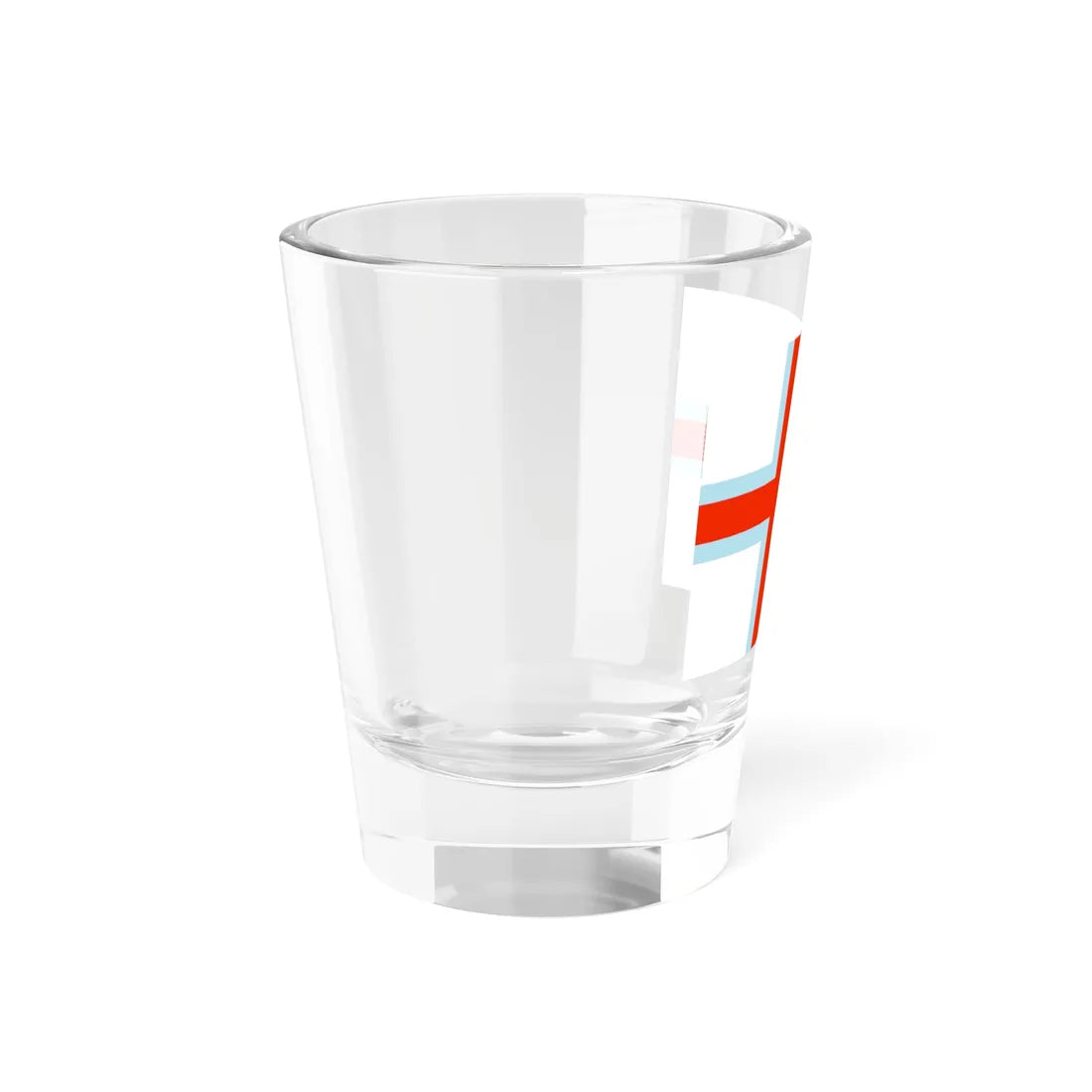 Flag of the Faroe Islands WFB 2000 Shot Glass 1.5oz - Go Mug Yourself