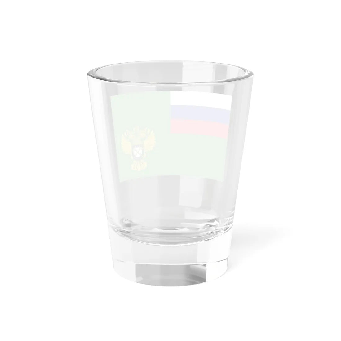 Flag of the Federal Antimonopoly Service (Russia) Shot Glass 1.5oz - Go Mug Yourself