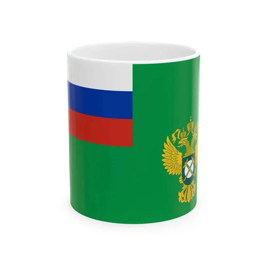 Flag of the Federal Antimonopoly Service (Russia) White Coffee Mug 11oz - Go Mug Yourself