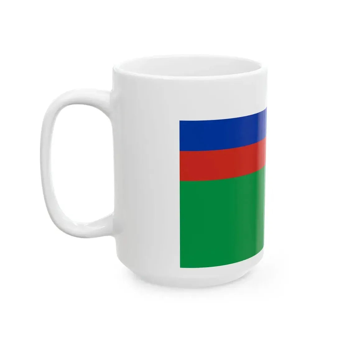 Flag of the Federal Antimonopoly Service (Russia) White Coffee Mug - Go Mug Yourself