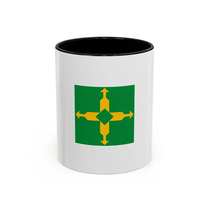 Flag of the Federal District Brazil - Accent Coffee Mug 11oz Black - Go Mug Yourself