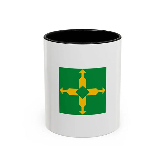 Flag of the Federal District Brazil - Accent Coffee Mug 11oz Black - Go Mug Yourself