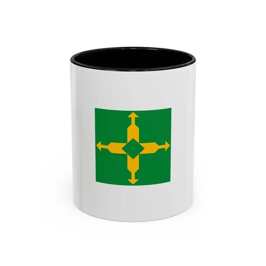 Flag of the Federal District Brazil - Accent Coffee Mug 11oz Black - Go Mug Yourself
