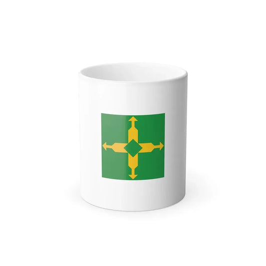 Flag of the Federal District Brazil - Color Changing Coffee Mug 11oz - Go Mug Yourself