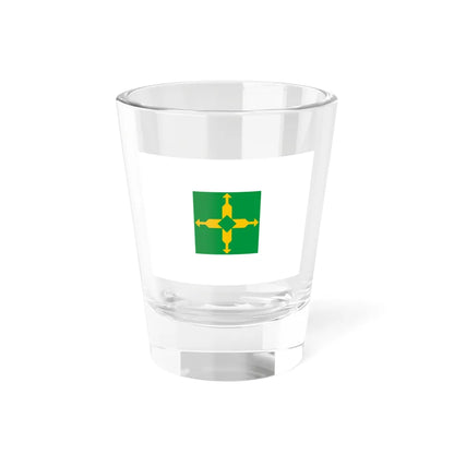 Flag of the Federal District Brazil - Shot Glass 1.5oz 1.5oz - Go Mug Yourself