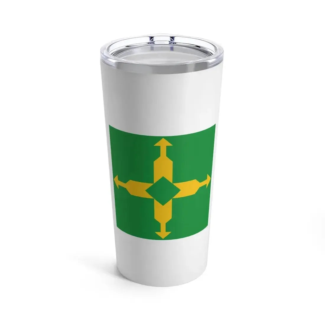 Flag of the Federal District Brazil - Tumbler 20oz 20oz - Go Mug Yourself