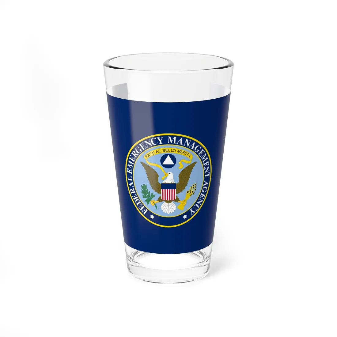 Flag of the Federal Emergency Management Agency (United States) Pint Glass 16oz 16oz - Go Mug Yourself