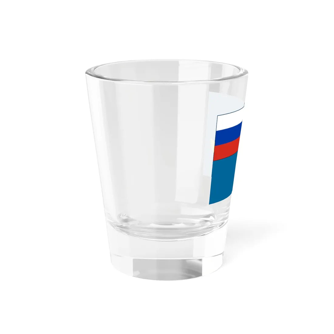 Flag of the Federal Tax Police Service of the Russian Federation 1997 (Russia) Shot Glass 1.5oz - Go Mug Yourself