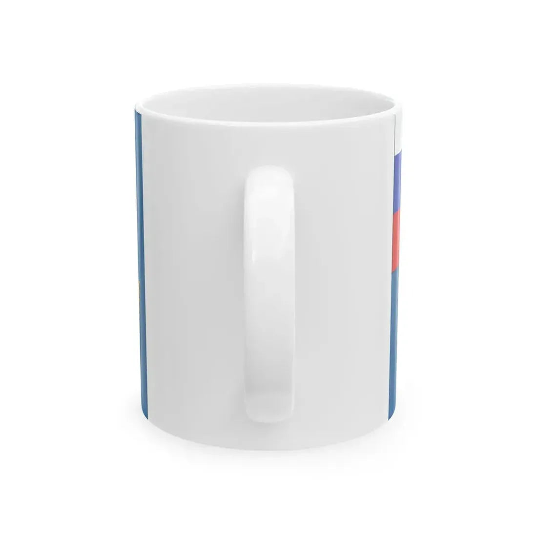Flag of the Federal Tax Police Service of the Russian Federation 1997 (Russia) White Coffee Mug - Go Mug Yourself