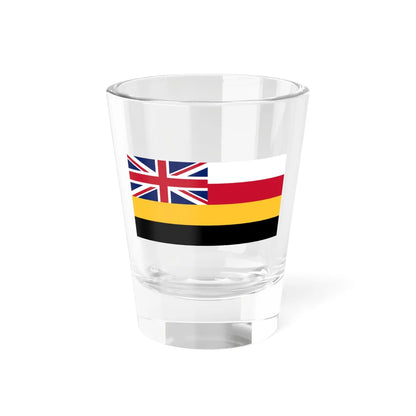Flag of the Federated Malay States Civil Ensign (Malaysia) Shot Glass 1.5oz 1.5oz - Go Mug Yourself