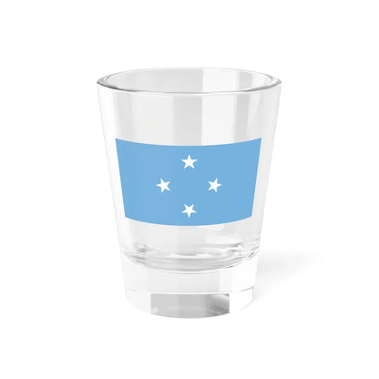 Flag of the Federated States of Micronesia (Micronesia) Shot Glass 1.5oz 1.5oz - Go Mug Yourself