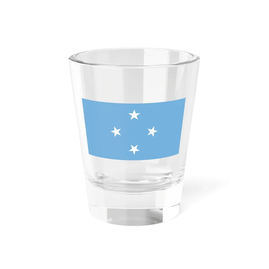 Flag of the Federated States of Micronesia (Micronesia) Shot Glass 1.5oz 1.5oz - Go Mug Yourself