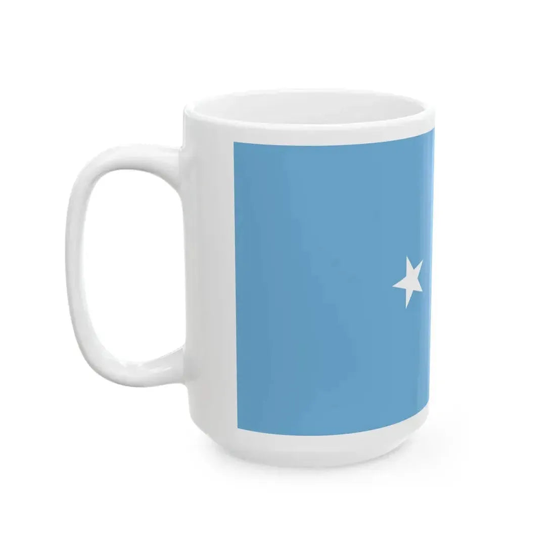 Flag of the Federated States of Micronesia (Micronesia) White Coffee Mug - Go Mug Yourself