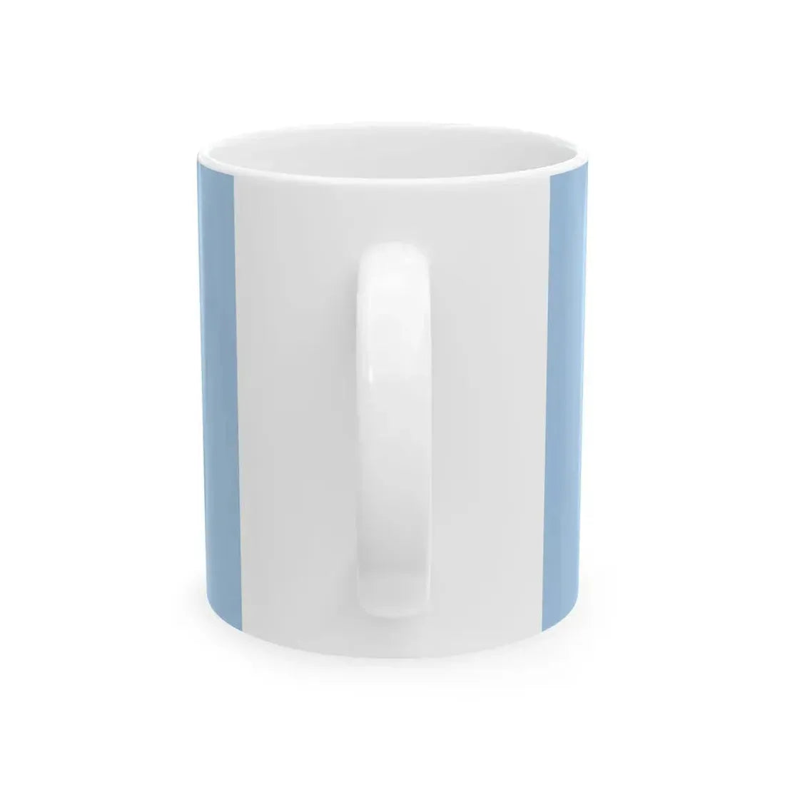 Flag of the Federated States of Micronesia Pantone (Micronesia) White Coffee Mug - Go Mug Yourself