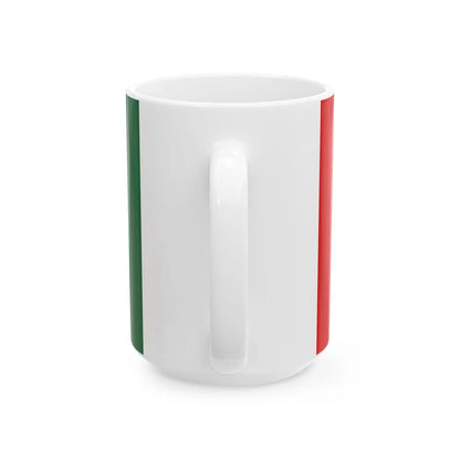 Flag of the Federation of Bosnia and Herzegovina 1996-2007 (Bosnia and Herzegovina) White Coffee Mug - Go Mug Yourself