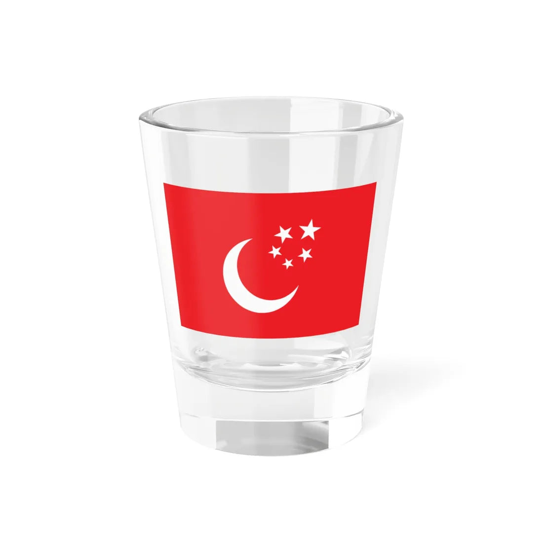 Flag of the Felicity Party (Turkey) Shot Glass 1.5oz 1.5oz - Go Mug Yourself