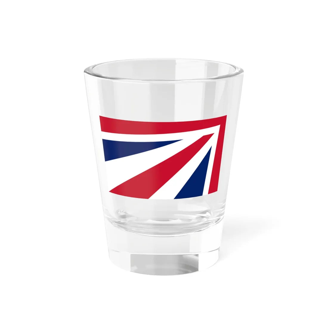 Flag of the FI (United Kingdom) Shot Glass 1.5oz 1.5oz - Go Mug Yourself