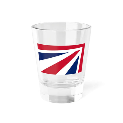 Flag of the FI (United Kingdom) Shot Glass 1.5oz 1.5oz - Go Mug Yourself