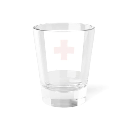 Flag of the field hospitals of the Royal Hungarian Defence Forces 1939 (Hungary) Shot Glass 1.5oz - Go Mug Yourself