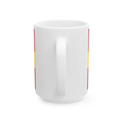 Flag of the Finland Swedes (Finland) White Coffee Mug - Go Mug Yourself