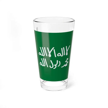 Flag of the First and Second Saudi State 1744-1891 (Saudi Arabia) Pint Glass 16oz 16oz - Go Mug Yourself