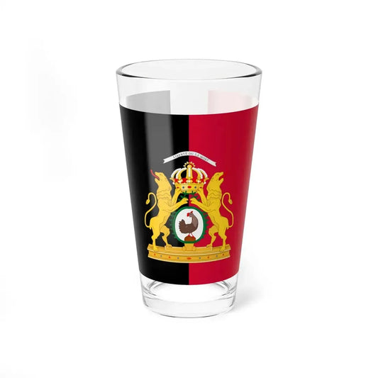 Flag of the First Empire of Haiti (Haiti) Pint Glass 16oz 16oz - Go Mug Yourself