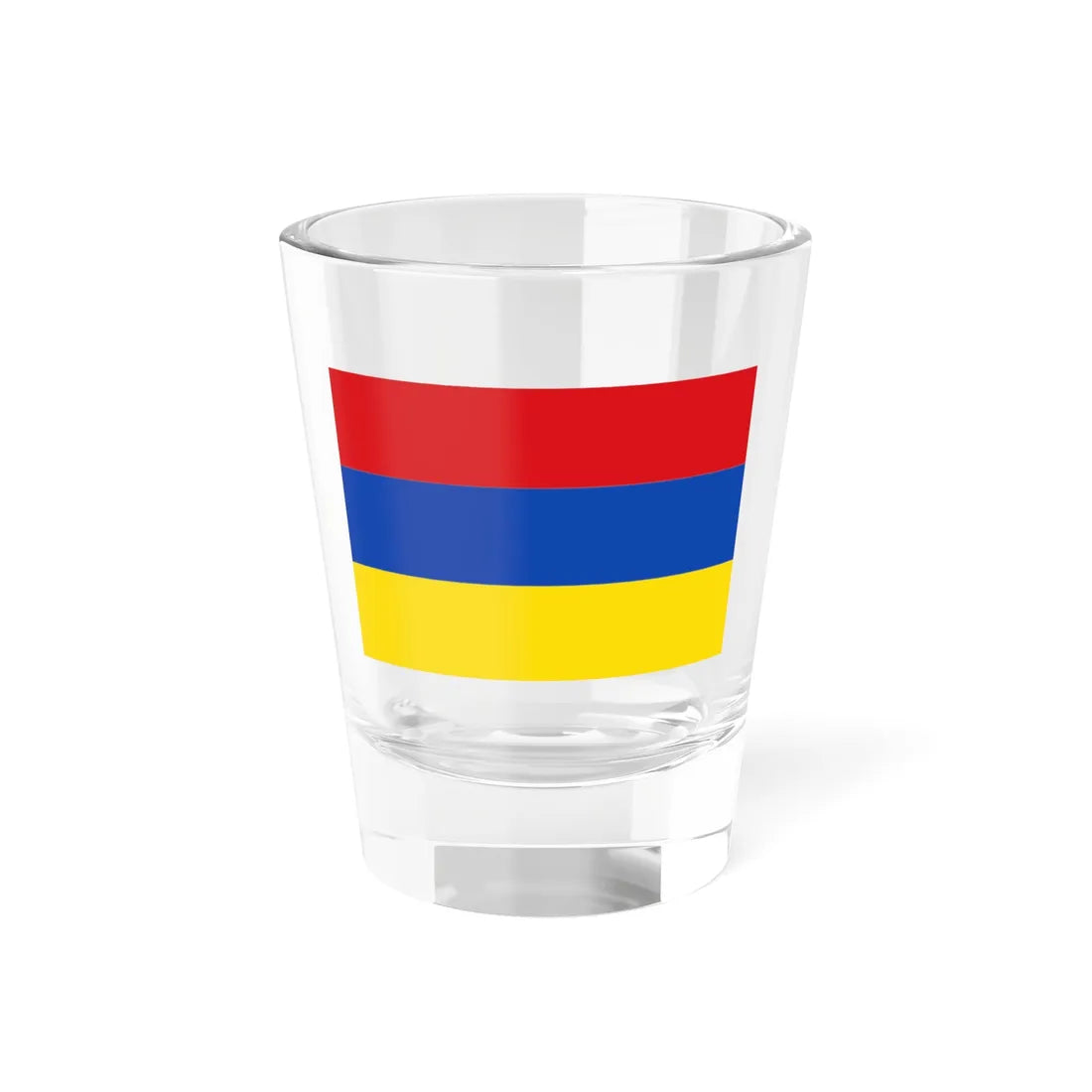 Flag of The First Republic of Venezuela (Venezuela) Shot Glass 1.5oz 1.5oz - Go Mug Yourself