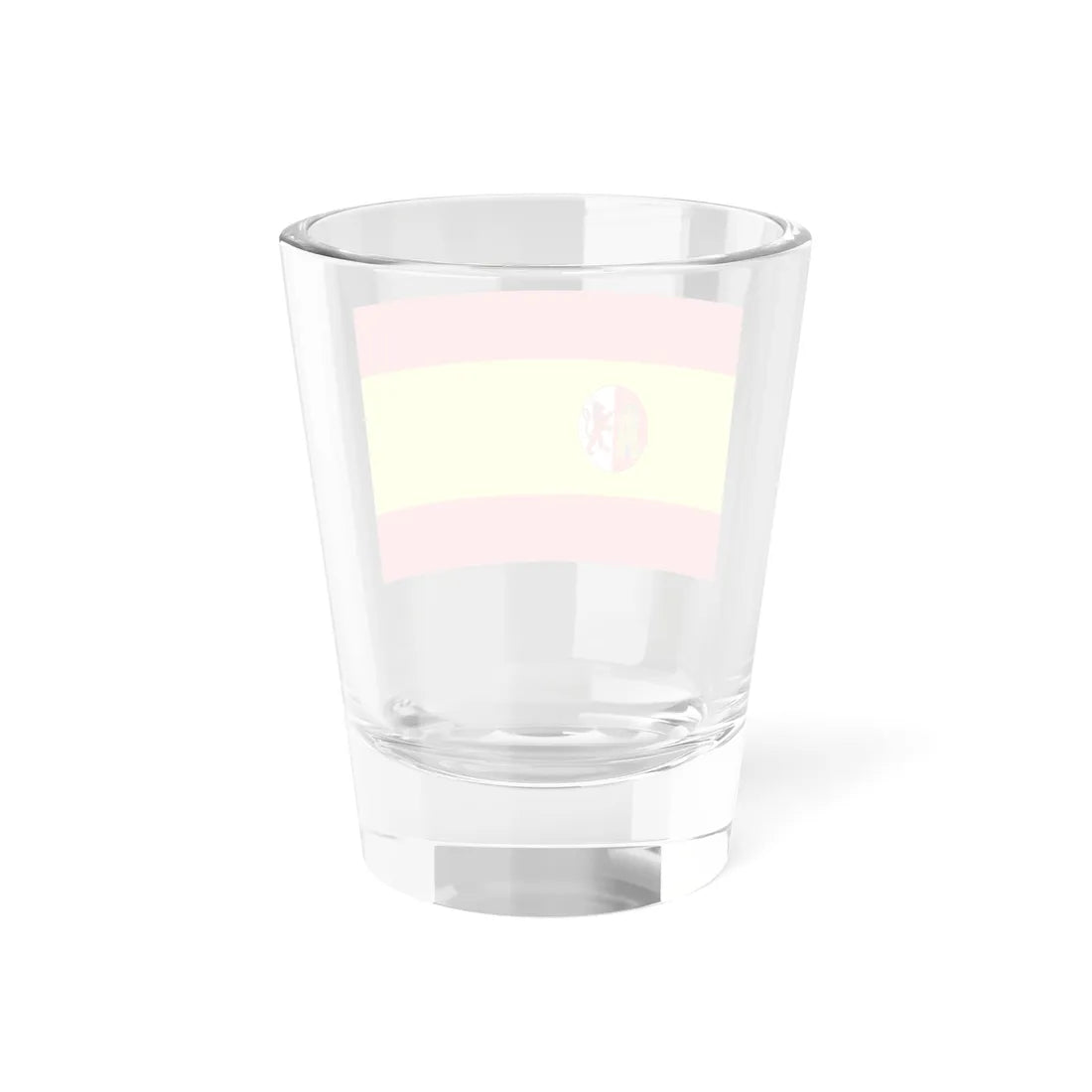 Flag of the First Spanish Republic (Spain) Shot Glass 1.5oz - Go Mug Yourself