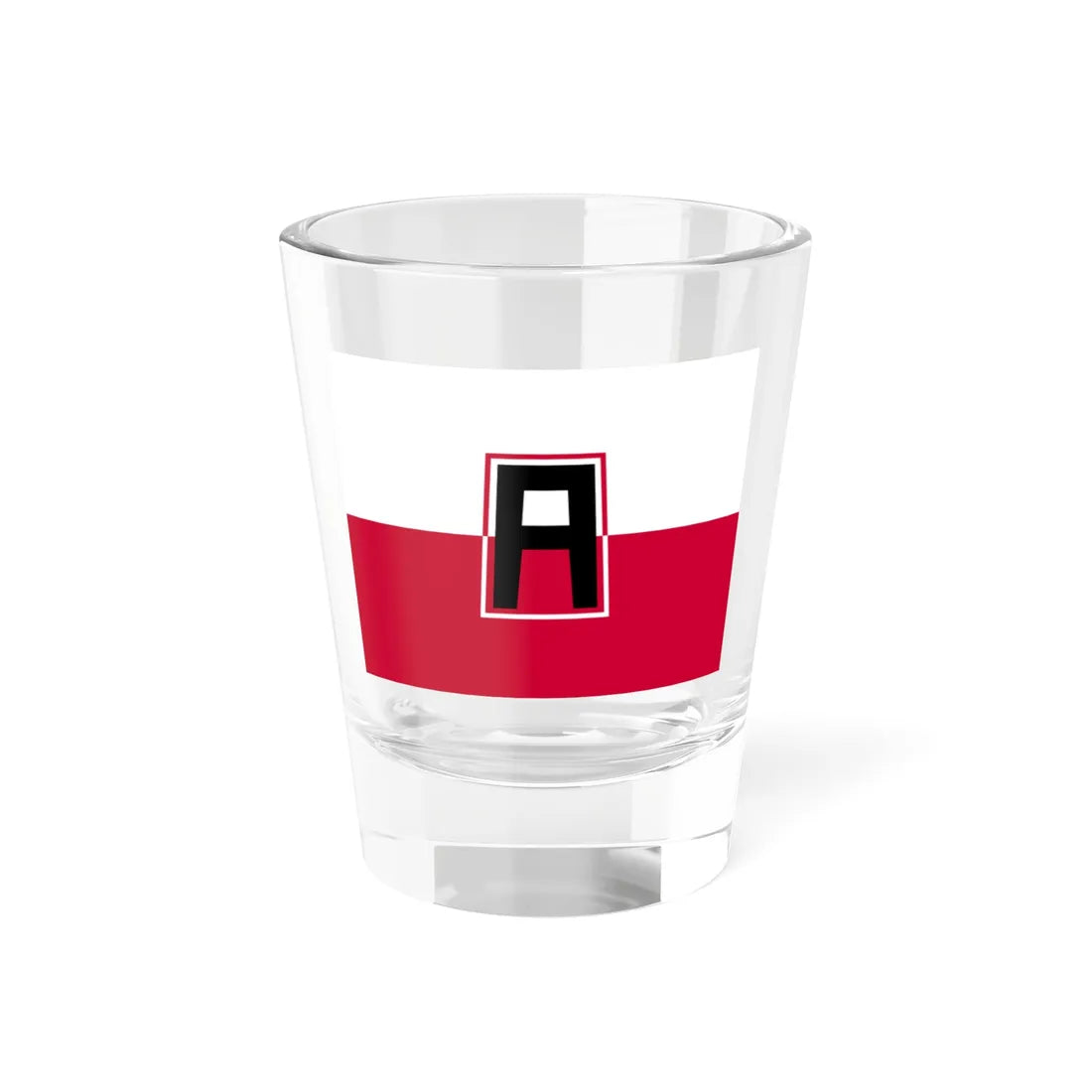 Flag of the First United States Army (United States) Shot Glass 1.5oz 1.5oz - Go Mug Yourself
